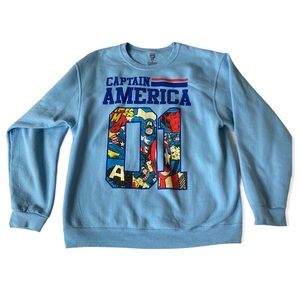 Cozy Captain America sweatshirt (Marvel)